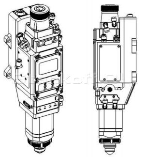 Лазерная режущая головка с автоматической фокусировкой BOCI BLT421H