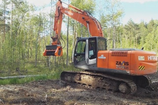 Мульчер для экскаватора с гидравлическии приводом серии UM-Forest 160H 505