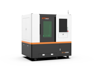 Оптоволоконный лазерный станок в защитной кабине с малым рабочим полем XTC-6060Q/3000 IPG