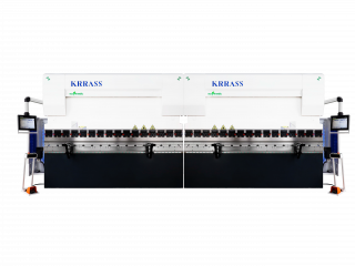 Тандемный листогибочный пресс KRRASS PBS110/3200 TANDEM 4 axis