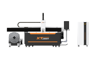 Оптоволоконный лазер для листов и труб со сменным столом XTC-1530ET/3000 Raycus