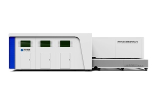 Оптоволоконный лазер для резки листов и труб в защитной кабине TC-P3015T/4000 IPG