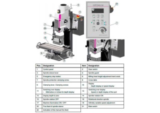 Сверлильно-фрезерный станок OPTImill MH 20V