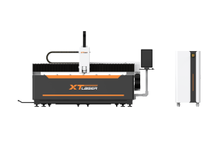 Оптоволоконный лазер для резки металла со сменным столом XTC-2060E/6000 Raycus