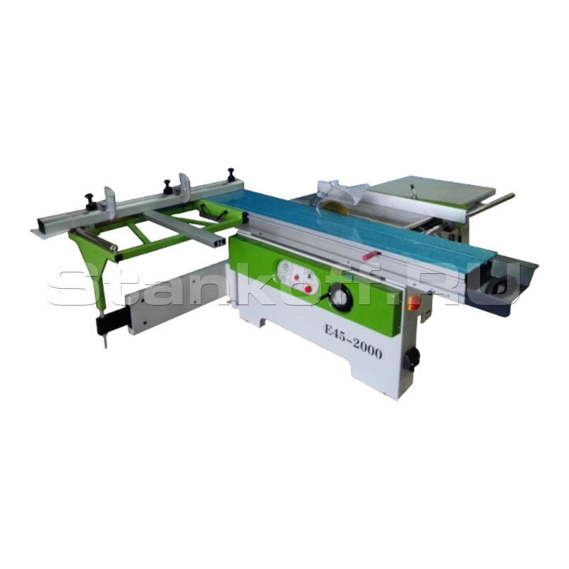 Форматно-раскроечный станок с роликовой кареткой и наклоном пилы E45-2000