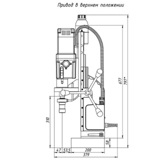 Магнитный сверлильный станок MBSA 100