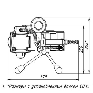 Магнитный сверлильный станок MBR 100