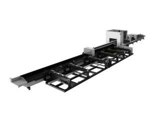 Оптоволоконный лазерный труборез с 4-мя патронами STL-T350-1212-4C/6000 Raycus