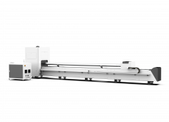 Оптоволоконный лазер для резки труб с полуавтоматической системой загрузки труб XTC-QT220S/1500 Raycus