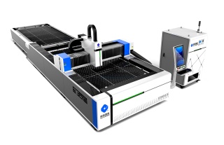 Оптоволоконный лазерный резак по металлу со сменным столом TC-E6020/6000 IPG