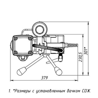 Магнитный сверлильный станок MBSA 100