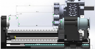 Токарный станок ЧПУ с наклонной станиной и противошпинделем Metaltec NeoTurn 60DYS