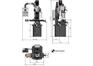 Сверлильно-фрезерный станок OPTImill MB 4P