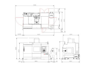 Фрезерный станок с ЧПУ OPTImill F 410HSC