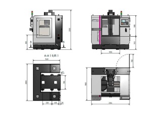 Фрезерный станок с ЧПУ OPTImill F 105 Sinumerik 808D ADVANCED