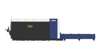 Оптоволоконный лазерный станок высокой мощности HS-G3015T/6000 IPG