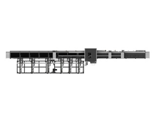 Оптоволоконный лазерный труборез с 4-мя патронами STL-T350-1212-4C/6000 Raycus