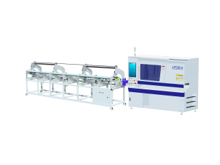 Высокоскоростные лазерные станки для резки труб с сервозахватом и полуавтоматической погрузкой серии LPC-A5-CF